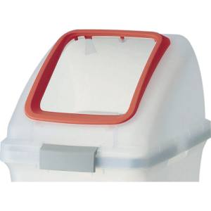 山崎産業 コンドル CONDOR コンドル YW176LOP1R 屋内用屑入れ リサイクルトラッシュ SKL-35用 角穴蓋 赤 山崎産業