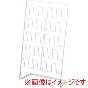 山崎実業 Yamazaki 山崎実業 スリッパ ラック 10足用 ホワイト 2693
