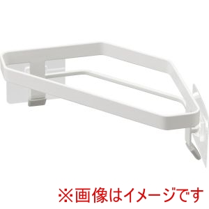 山崎実業 Yamazaki 山崎実業 プレート フィルムフック 三角コーナー ホワイト 3334