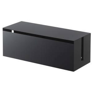 山崎実業 Yamazaki 山崎実業 スマート テレビ裏 ケーブルボックス ブラック 04988