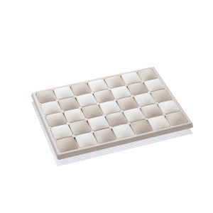 アネスティ アネスティ 珪藻土 Karari フィットタイルバスマット ベージュ Sサイズ HO-1914