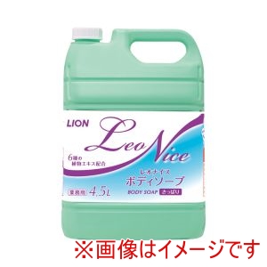 ライオンハイジーン ライオンハイジーン 330004 レオナイス さっぱりボディソープ 4.5L フルーティーフローラルの香り
