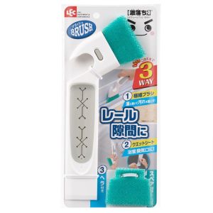 レック LEC レック 激落ちくん スキマ レール ブラシ 浴室用 S01241