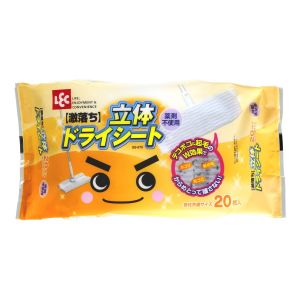 レック LEC レック 激落ち立体ドライシート 20枚入 SS-079