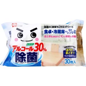 レック LEC レック 除菌の 激落ちくん ウェットシート 30枚入 SS-222