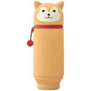 リヒトラブ LIHIT LAB リヒトラブ A7714-2 プニラボ スタンドペンケース シバイヌ