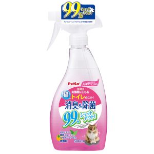 ペティオ Petio ペティオ ハッピークリーン 猫トイレのニオイ 消臭&除菌 500ml