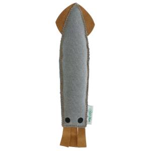 ペティオ Petio ペティオ キャンバスTOYレザーけりぐるみ イカ