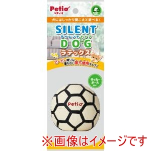 ペティオ Petio ペティオ サイレントドッグラテックス サッカーボール Petio
