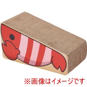 ペティオ Petio ペティオ 猫用おもちゃ 立体つめみがきエビ