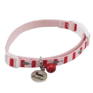 ペティオ Petio ペティオ キャットカラー フィッシュボーダーカラー ピンク 猫 首輪