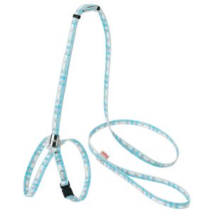 ペティオ Petio ペティオ CAT HARNESS チェックハーネスリード ブルー