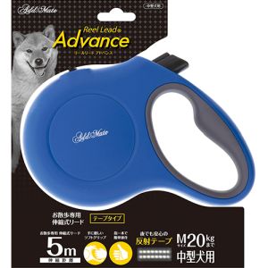 ペティオ Petio ペティオ リールリードアドバンス M ブルー ReelLeadAdvance リード 犬 散歩 お出かけ