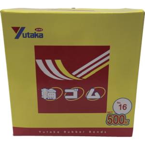 ユタカメイク Yutaka ユタカメイク TTB-1650 輪ゴム箱入り 16 500g