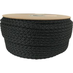 ユタカメイク Yutaka ユタカメイク PRD-61 ポリエステルクロス係留ドラム巻 12φ×100m 黒