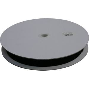 ユタカメイク Yutaka ユタカメイク PAB-312 平ベルトアクリルカラー 30mm×25m ブラック