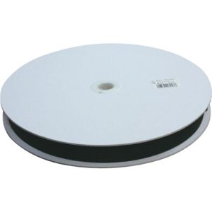 ユタカメイク Yutaka ユタカメイク PAD-312 平ベルトアクリルカラー 25mm×25m ブラック