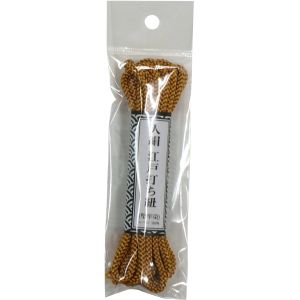 ユタカメイク Yutaka ユタカメイク AR-1112 江戸打ち紐 江戸打ひも 中丸 約3m 金茶