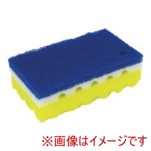 ワコー SpaPlus ワコー ストロング スポンジたわし ハード 1ヶ単位 イエロー SpaPlus