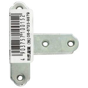 和気産業 和気産業 ユニクロ隅金 T型 4枚入 48×38mm BK-015