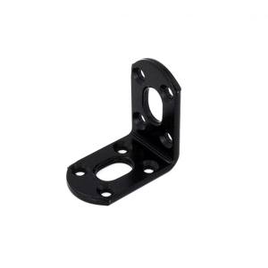 和気産業 和気産業 補助金具ステイ 黒 3mm×25mm×40×40mm BS-522