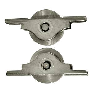和気産業 和気産業 ステンレス戸車 平 2個入 68mm SH-431
