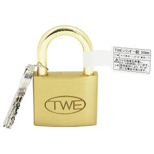 和気産業 和気産業 TWE シリンダー錠 50mm