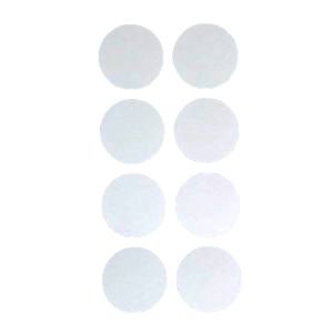 和気産業 和気産業 すべり止めフィルム フィットフィルム 丸 透明 8個入 20mm×0.1mm KSF-001