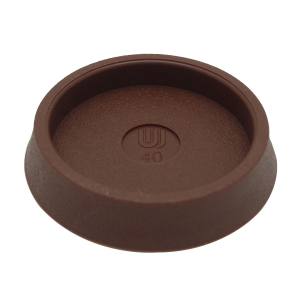 和気産業 和気産業 イスゴム 平置 丸型 茶 40mm GK-261