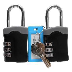 和気産業 和気産業 非常解錠キー付可変錠 同一キー レッド 2個入 IB-114