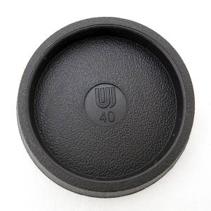 和気産業 和気産業 イスゴム 平置 丸型 黒 40mm GK-171