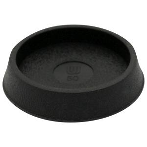 和気産業 和気産業 イスゴム 平置 丸型 黒 50mm GK-172