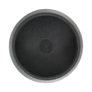 和気産業 和気産業 イスゴム 平置 丸型 黒 65mm GK-173