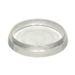 和気産業 和気産業 キャスターカップ 平型丸 クリア 4個入 47mm GK-255