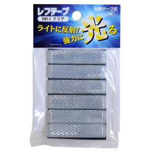 和気産業 和気産業 レフテープ クリア 6個入 RR-1C C