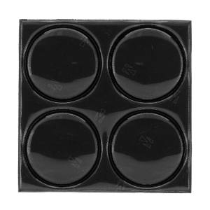 和気産業 和気産業 黒い反射シール 4枚入 22mm AHW311