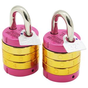 和気産業 和気産業 同一キー丸文字合せ錠 2個入 28mm VA-110