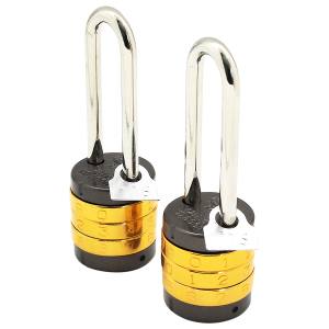 和気産業 和気産業 同一キー丸文字合せ錠 ツル長 2個入 28mm VA-113