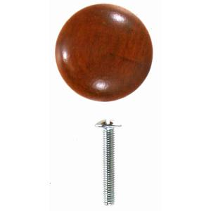 和気産業 和気産業 木製つまみ ダークブラウン 28mm VG-218