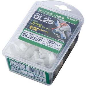若井産業 WAKAI 若井産業 GL25VP VP ボードアンカー GL25 30入