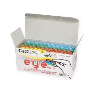 日本理化学 日本理化学 DCI-72-4C ダストレスeyeチョーク72本入4色