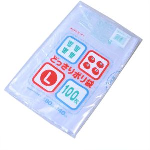 日本技研工業 日本技研 どっさり 保存 ポリ袋 L 100枚 KCー62