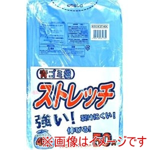 日本技研工業 日本技研工業 ST-45A ストレッチ青ゴミ袋45L50枚