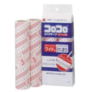 ニトムズ Nitto ニトムズ C2240 コロコロスペアテープ ワイド 2巻入 24cm×60周巻