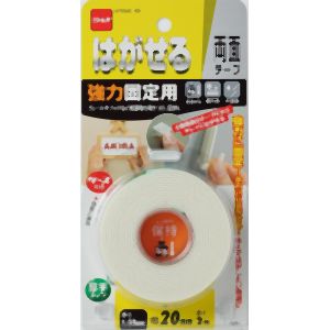 ニトムズ Nitto ニトムズ T3951 はがせる両面強力固定 厚手 20ミリ