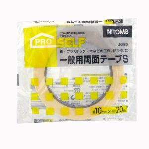 ニトムズ Nitto ニトムズ J0680 一般用両面テープS 10mm×20M