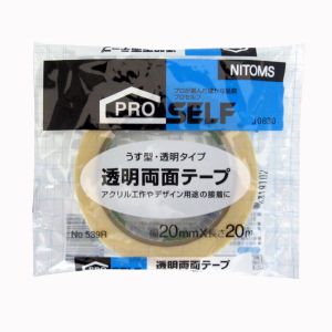 ニトムズ Nitto ニトムズ J0830 539R 透明両面テープ 20mm×20M