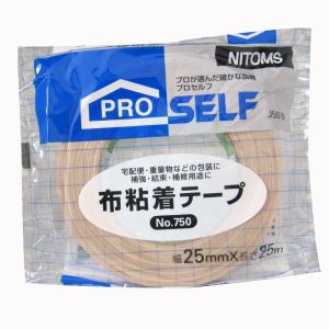 ニトムズ Nitto ニトムズ 750POS 布粘着テープ 25mm×25M