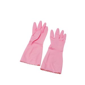 ダンロップホームプロダクツ ダンロップホームプロダクツ ビニール厚手手袋腕カバー付 ピンクM V-112