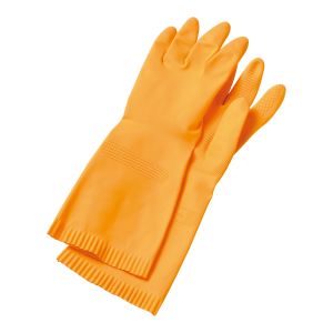 ダンロップホームプロダクツ ダンロップ 天然ゴム厚手 裏毛付 M オレンジ 6331